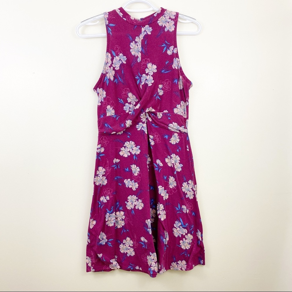 Xhilaration Front-Knot High Neck Dress Size S